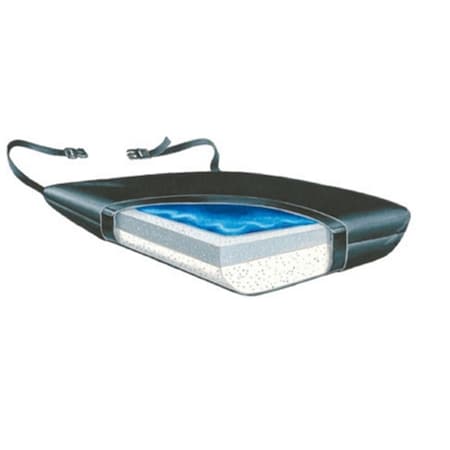 Skil-Care Skil-Care 754130 18 in. Ultra Cushion Wedge Gel-Foam Vinyl Cushion with LSI Cover 754130